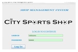 SportsShop Management System ip project for class 12 cbse