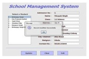 School Management System ip project for class 12 cbse