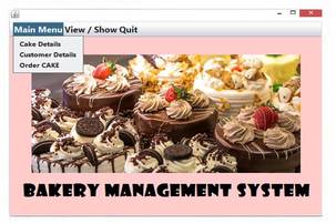 Bakery Management System ip project for class 12 cbse
